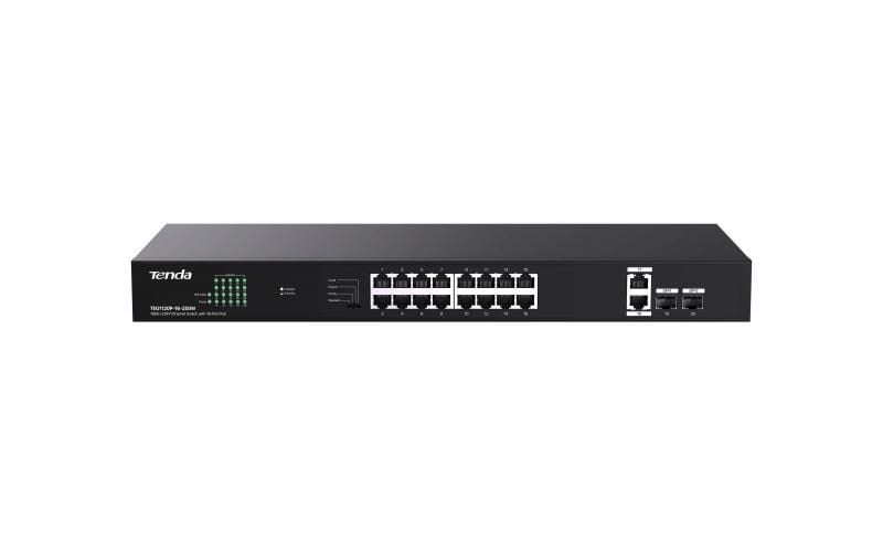 TENDA TEG1120P-16-250W 18GE+2SFP Ethernet Switch 16-Port PoE