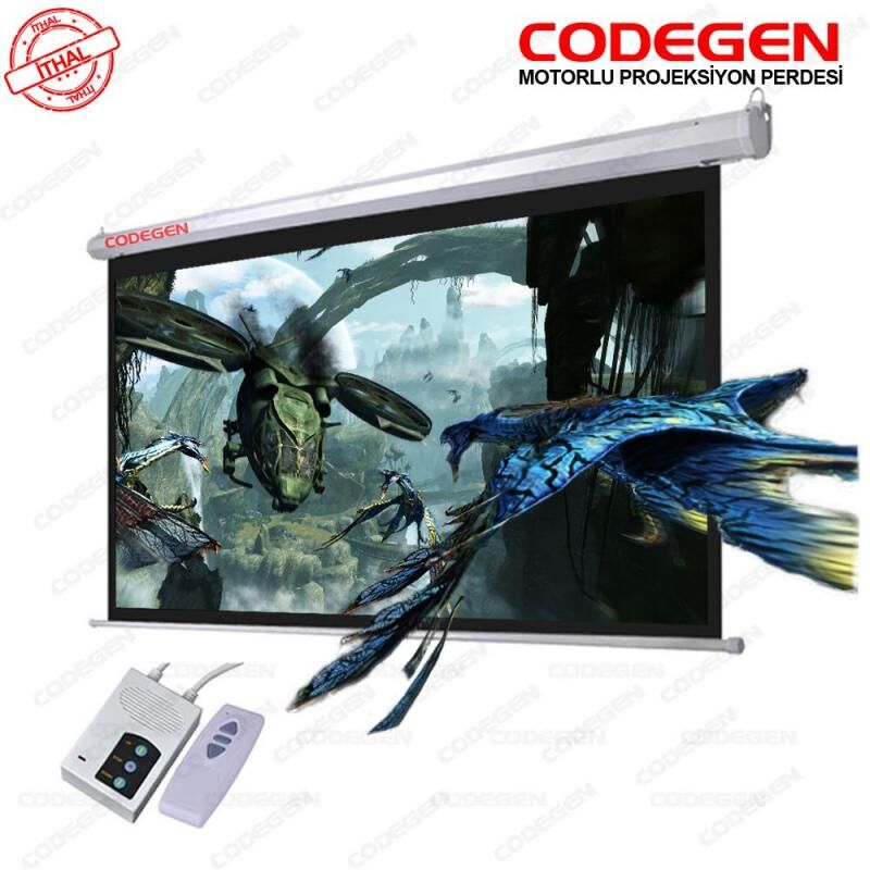 CODEGEN COD-EX-30 300x225 Pro Siyah Fonlu Motorlu Perdesi