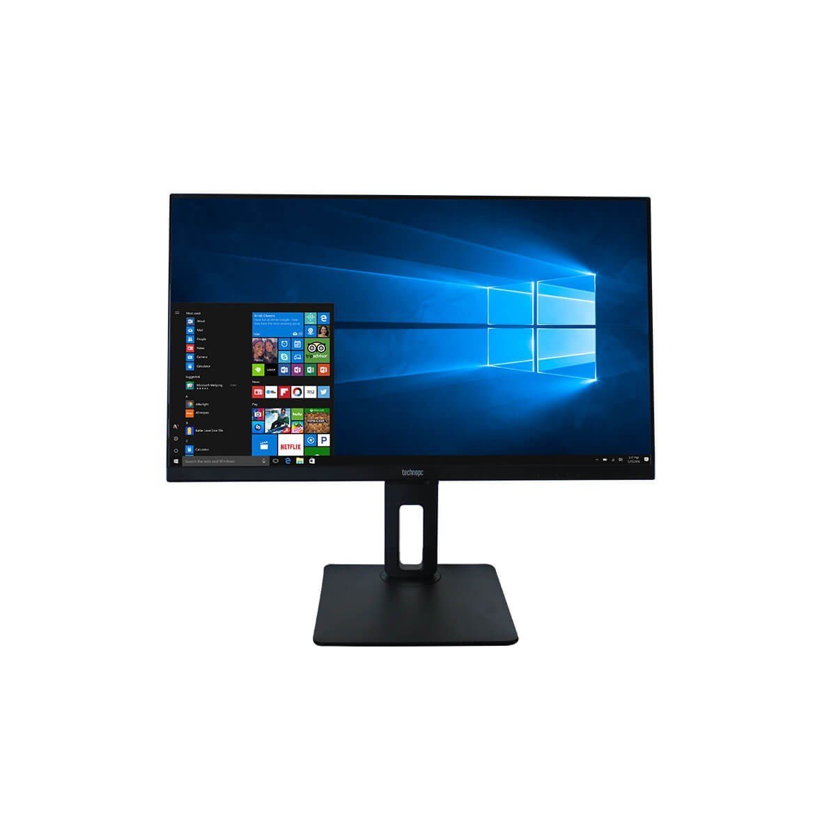 TECHNOPC 080680 21.5'' LED Monitör LED/LCD Monitör Yüksekliği Ayarlanabilir Ayak