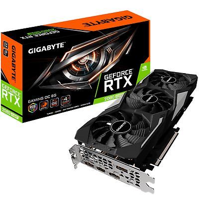 GIGABYTE GV-N208SGAMINGOC8G Nvidia GeForce RTX2080S 8GB 256 Bit  GDDR6 PCI-E 3.0 Ekran Kartı