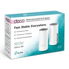 Tp-Link DECO-E4-2P 1200Mbps Mesh 2'li Paket Route