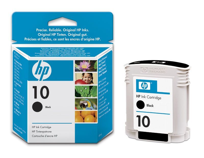 HP No 10 Siyah Plotter Kartuşu