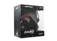 RAMPAGE Kablolu Mikrofonlu Siyah Gaming Kulak Üstü Kulaklık SN-RW2