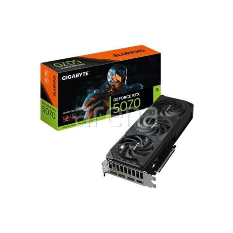 GIGABYTE GV-N5070WF3OC-12GD VGA RTX5070 WINDFORCE 3 OC 12GB 192B GDDR7 DP-HDMI EKRAN KARTI