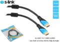 S-LINK 1.5m HDMI-HDMI v2.0 Ultra HD 4K 2160P 3D Görüntü Kablosu SL-H4K1