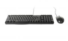 RAPOO 19205 NX1820 Model,USB Türkçe Klavye ile Optik Mouse Kablolu Set,Siyah