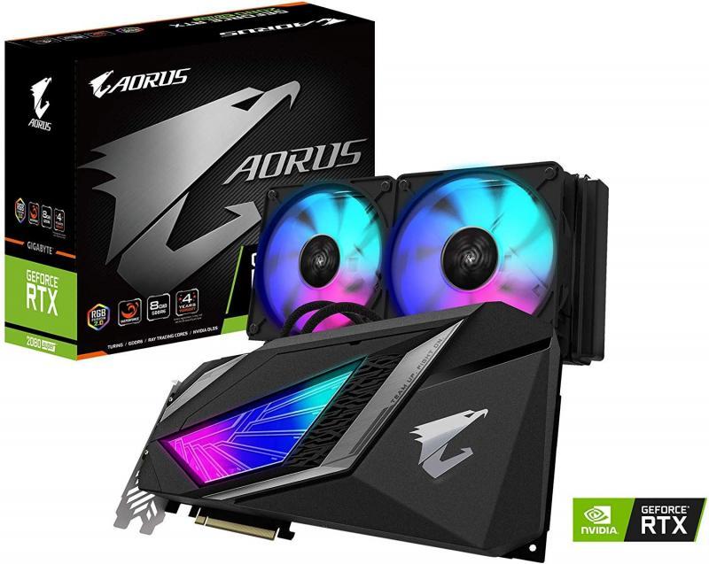 GIGABYTE GV-N208SAORUS-W-8G VGA RTX2080S 8G 256B GDDR6 DP-HDMI