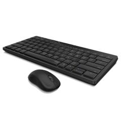 RAPOO 19106 8000M 1300DPI Çok Modlu Türkçe Klavye ile Optik Mouse Set Siyah