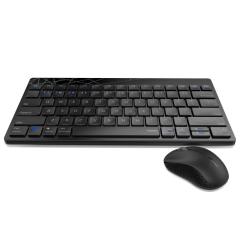 RAPOO 19106 8000M 1300DPI Çok Modlu Türkçe Klavye ile Optik Mouse Set Siyah