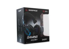 RAMPAGE Kablolu Mikrofonlu Siyah Gaming Kulak Üstü Kulaklık SN-R4M