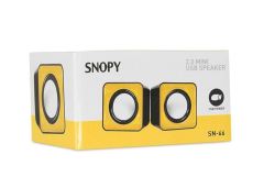 SNOPY USB2.0 1+1 Sarı Hoparlör SN-66-S