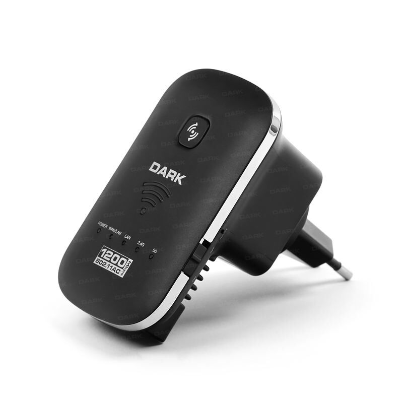 DARK 1200Mbit 2x3dBi Dahili Antenli 802.11ac/n WiFi Kablosuz A.Point /Router/ DK-NT-WRAC1200