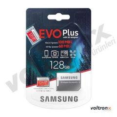 SAMSUNG MB-MC128HA-TR 128GB Evo Plus 100MB/s Class 10 UHS-1 Micro SD Kart