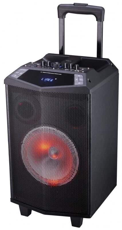 MEDIACOM 120W Bluetooth,Kablosuz Mikrofonlu,Taşınabilir Ses Sistemi,MusicBox X120