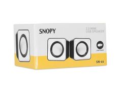 SNOPY USB2.0 1+1 Beyaz Hoparlör SN-66-B