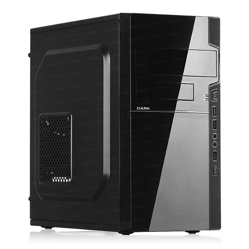 DARK DKCHKM1P250 250W Powerlı Penceresiz Micro Tower Siyah Kasa