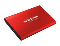 SAMSUNG MU-PA1T0RWW 1TB T5 USB 3.1 540-540MB/s Kırmızı Flash SSD
