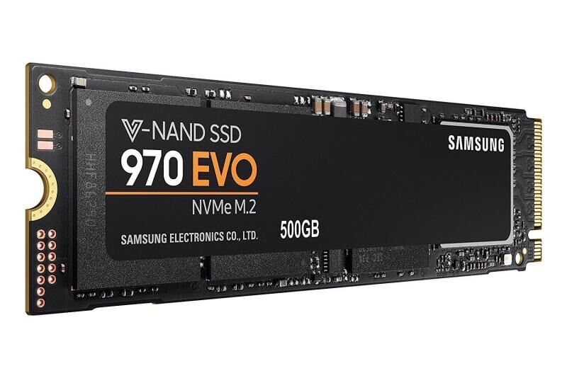 SAMSUNG MZ-V7E500BW 500GB 970 Evo PCIe M.2 3500-2300MB/s 2.38mm Flash SSD
