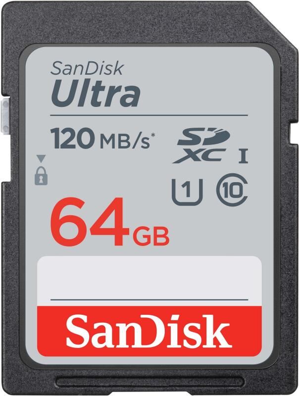 SANDISK SDSDUN4-064G-GN6IN FLA 64GB Ultra 120MB/s SDXC Hafıza Kartı
