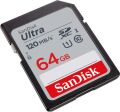SANDISK SDSDUN4-064G-GN6IN FLA 64GB Ultra 120MB/s SDXC Hafıza Kartı