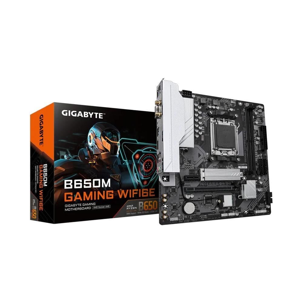 GIGABYTE B650M-GAM-WIFI6E 6400MHz OC DDR5 AM5 M.2 HDMI DP MicroATX Anakart