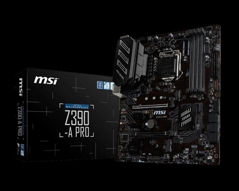 MSI Intel Z390-A Pro 1151 DDR4 4400MHz VGA,DP Anakart MSIZ390APRO