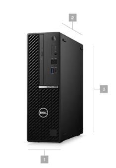 DELL N006O7080SFF Opti 7080 SFF, Core i5-10500, 8GB, 256GB SSD, Integrated, Win 10 Pro