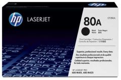 HP No 80A Siyah 2700 Sayfa Lazer Toner CF280A