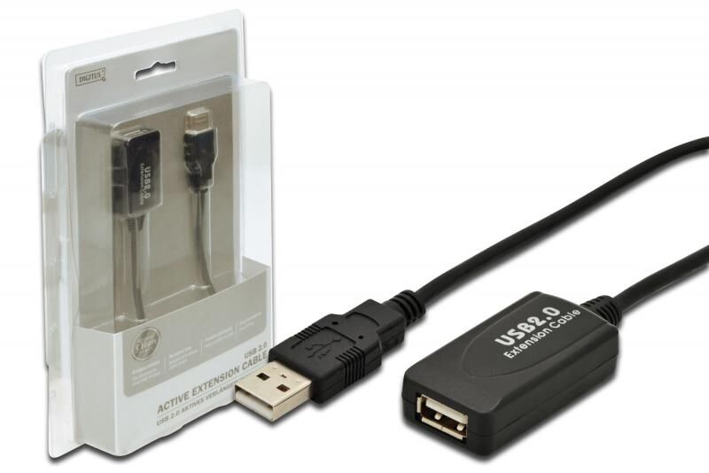 DIGITUS DA-70130-3 5mt USB 2.0 Repeater Kablo