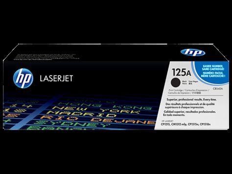 HP CB540A No 125A Siyah 2000 Sayfa Lazer Toner