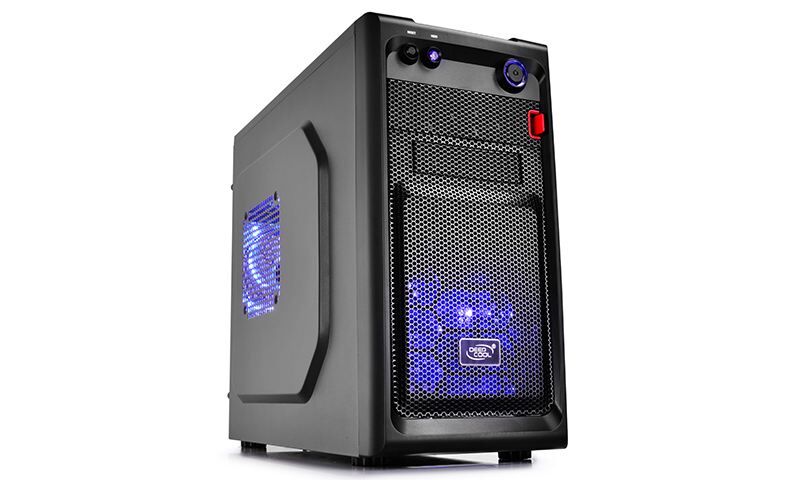 DEEPCOOL 1xUSB2.0 1xUSB3.0 2x120mm LED Fan 1xAudio 1xMic Siyah Kasa