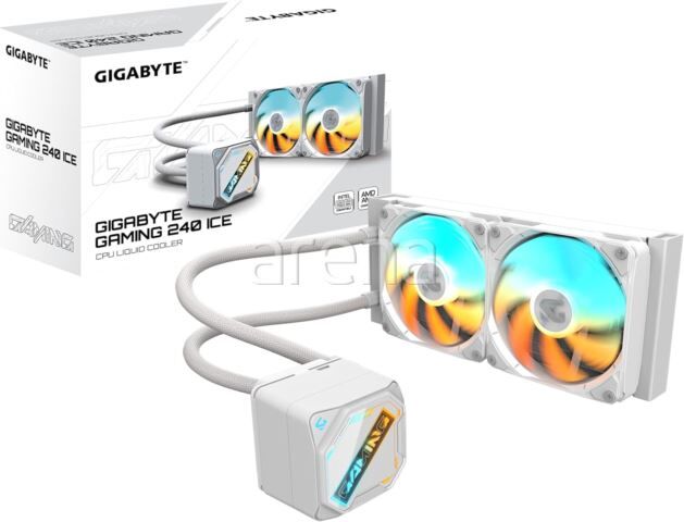 GIGABYTE GIGABYTE-GME-240I GME 240I 240mm 2x120mm ARGB Sıvı Soğutma CPU Cooler