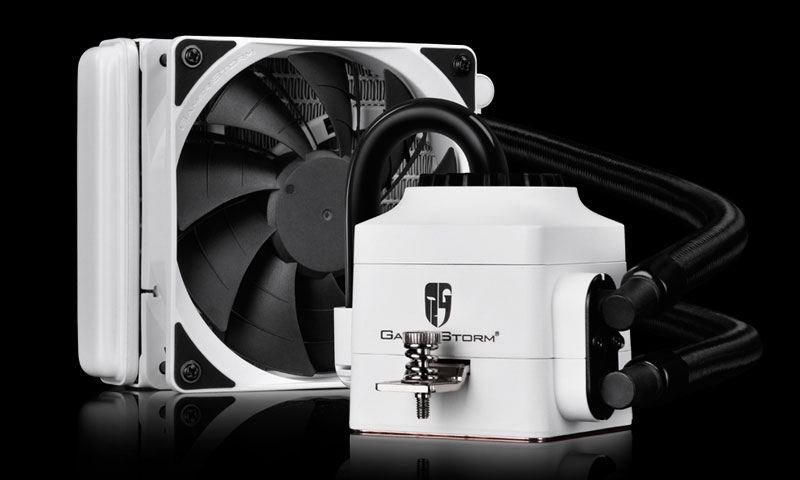 DEEPCOOL Intel ve AMD Soket Beyaz Su Bazlı İşlemci Soğutucu CAPTAIN120EX-WH