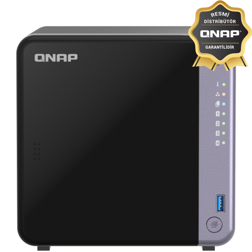 Qnap TS-432X-4G 4 Yuvalı NAS Depolama Ünitesi (Resmi Distribütör Garantili)