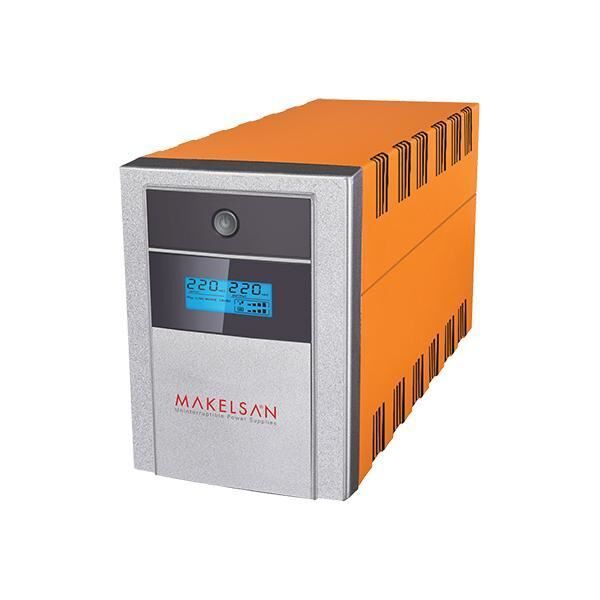 MAKELSAN MU01000L11PL005 Line-Intractive Lion Plus 1000VA 5-10 Dk 2x7AH