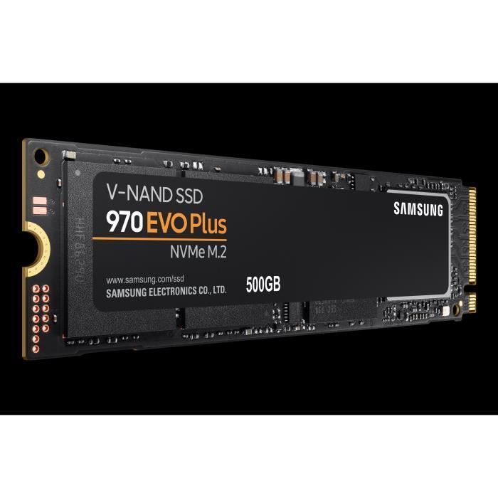 SAMSUNG MZ-V7S500BW 500GB 970 Evo Plus PCIe M.2 3500-3200MB/s 2.38mm Flash SSD