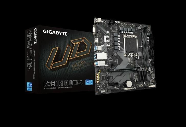 GIGABYTE B760M-H-DDR4 MAB B760 GAMING AX 1700 DDR4
