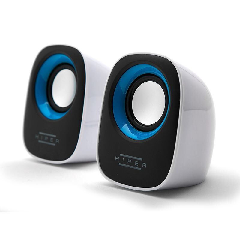 HIPER Kablolu Multimedya 1+1 Beyaz Hoparlör MS-20B