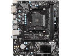 MSI A320M-A Pro AM4 Ryzen DDR4 Dvi Hdmi