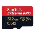 SANDISK SDSQXCZ-512G-GN6MA SanDisk Extreme Pro 170MB/s microSDXC SDSQXCZ Hafıza Kartı