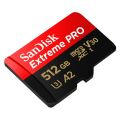 SANDISK SDSQXCZ-512G-GN6MA SanDisk Extreme Pro 170MB/s microSDXC SDSQXCZ Hafıza Kartı