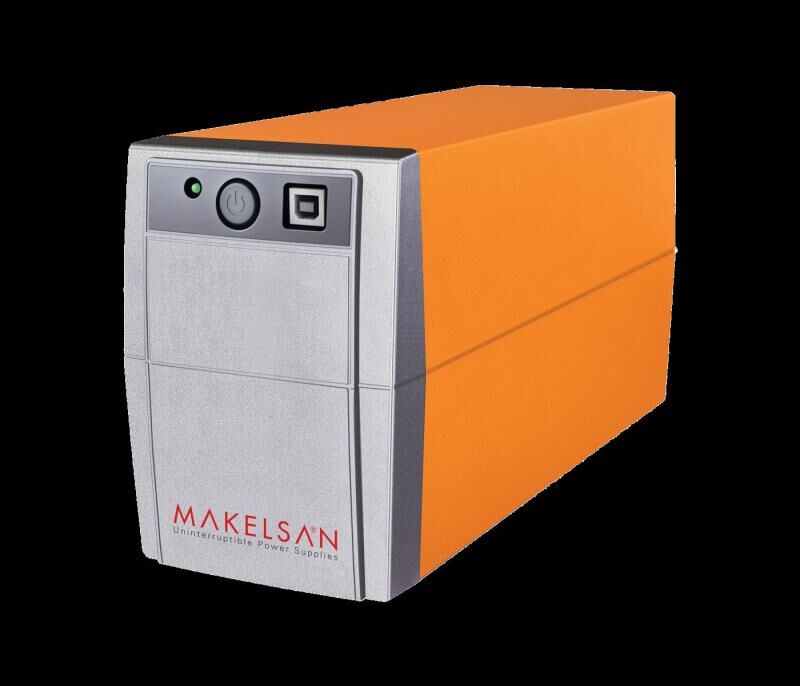 MAKELSAN MU00650L11PL005 Line-Intractive Lion Plus 650VA 5-12 Dk 1x7AH
