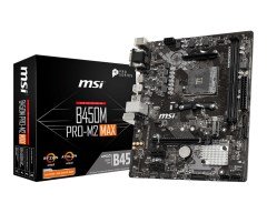 MSI B450M Pro-M2 Max AM4 Ryzen DDR4 Vga Dvi-D Hdmi
