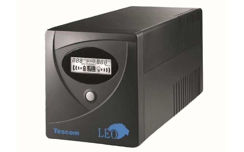 TESCOM Line-Intractive Leo-1500VA 4-10 Dk 2x9AH Akülü UPS