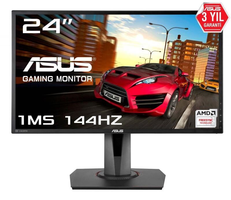ASUS MG248QR 24'' 1920x1080 1ms 144Hz DP,HDMI,DVI-D Gaming LED Monitör