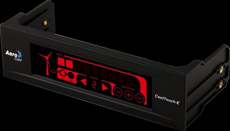 AEROCOOL Cool Touch-E 4x20W Fan Kontrolcü Dokunmatik Led Ön Panel