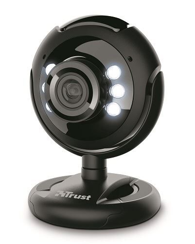 TRUST 16428 SpotLight Pro,LED Işıklı,640x480,Dahili Mikrofonlu USB Webcam