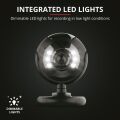 TRUST 16428 SpotLight Pro,LED Işıklı,640x480,Dahili Mikrofonlu USB Webcam