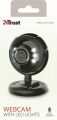 TRUST 16428 SpotLight Pro,LED Işıklı,640x480,Dahili Mikrofonlu USB Webcam