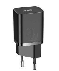Baseus CCSUP-B01 Super Si QC 20W Type-C Şarj Cihazı Siyah